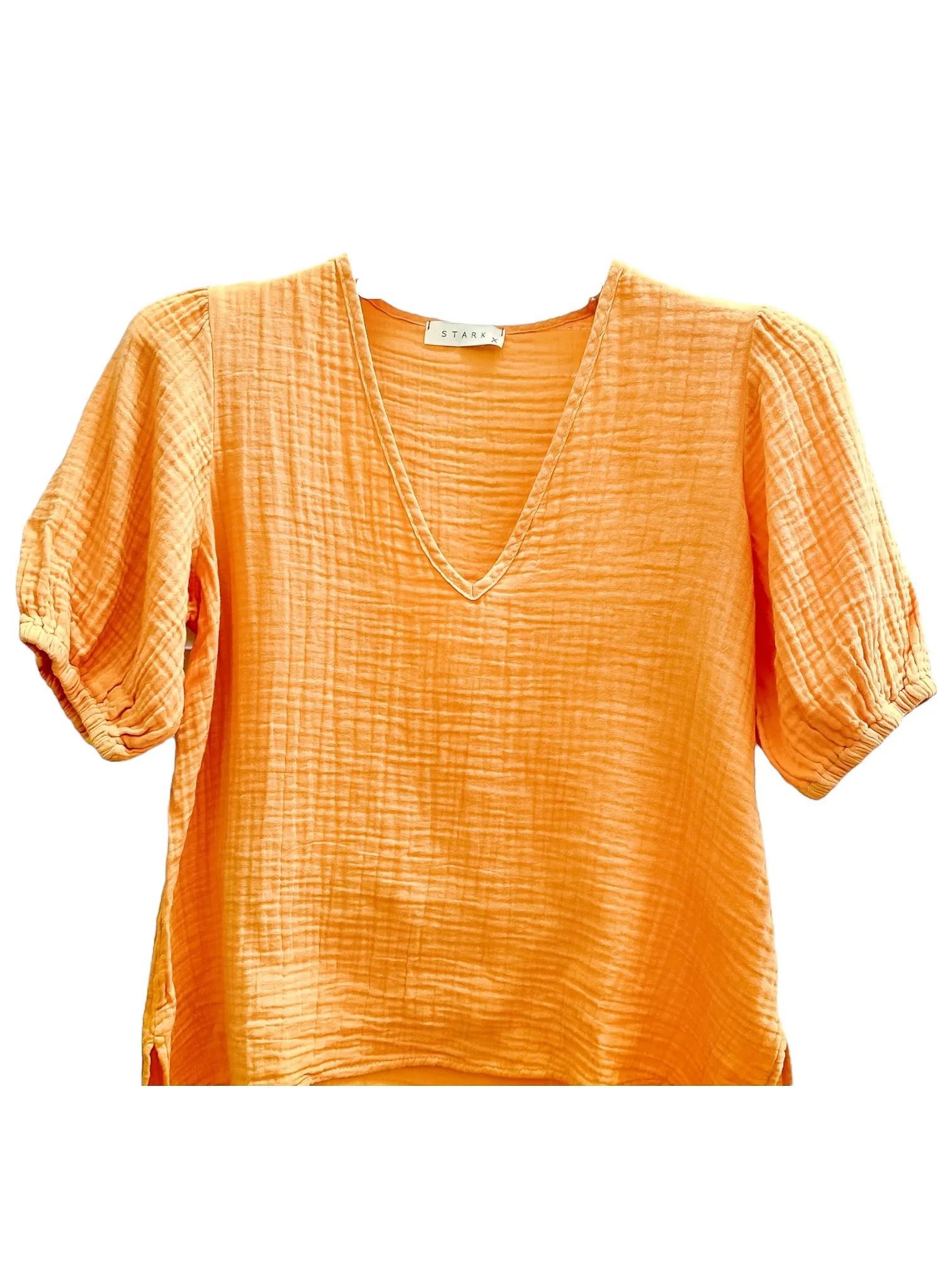 V-Neck Puff Sleeve Top Final Sale