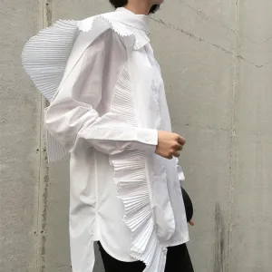 Viana Ruffle Shirt
