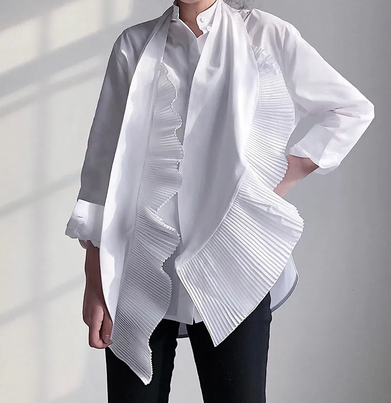 Viana Ruffle Shirt