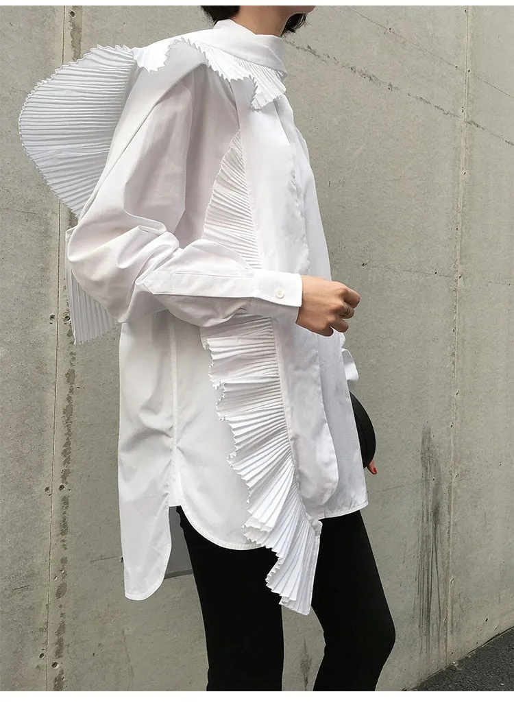 Viana Ruffle Shirt