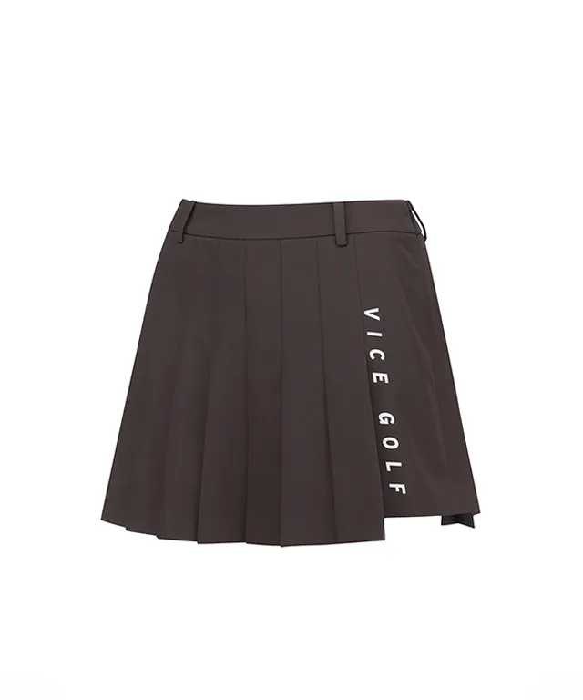 Vice Golf Atelier Women Wrap Pleat Half Pants - Brown