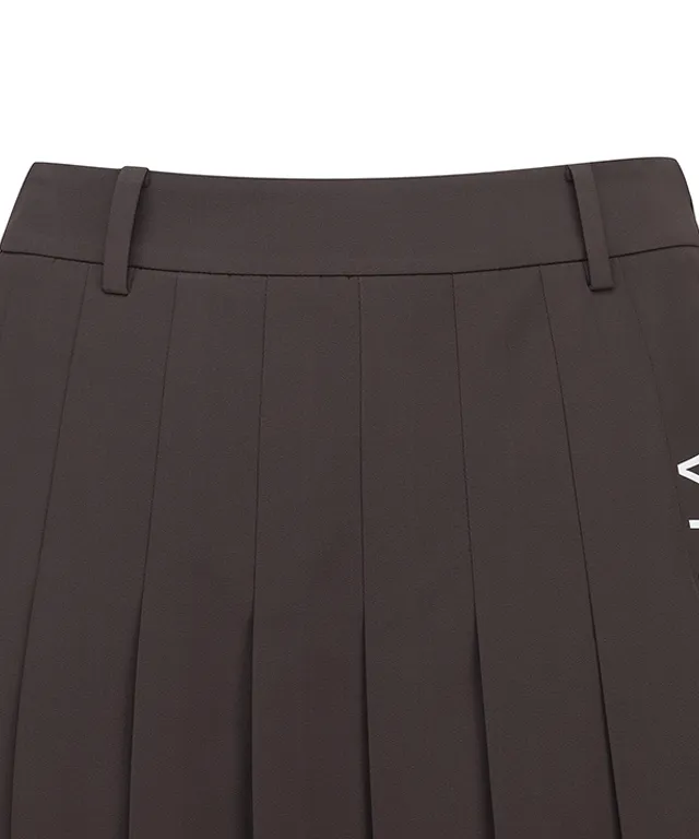 Vice Golf Atelier Women Wrap Pleat Half Pants - Brown