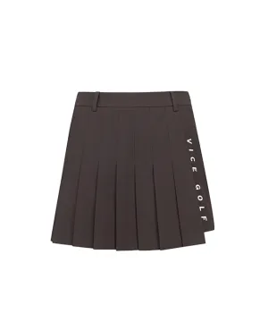 Vice Golf Atelier Women Wrap Pleat Half Pants - Brown