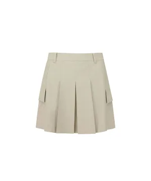 Vice Golf Atelier Women's Flap Pocket Point Pleats Skirt - 2 Colors
