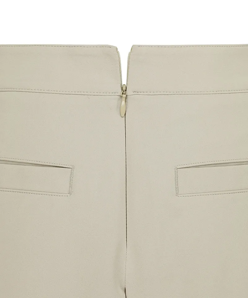 Vice Golf Atelier Women's Flap Pocket Point Pleats Skirt - 2 Colors