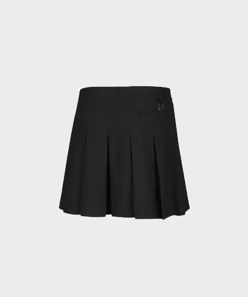 WideAngle: Co Basic Pleated Culotte L - Black