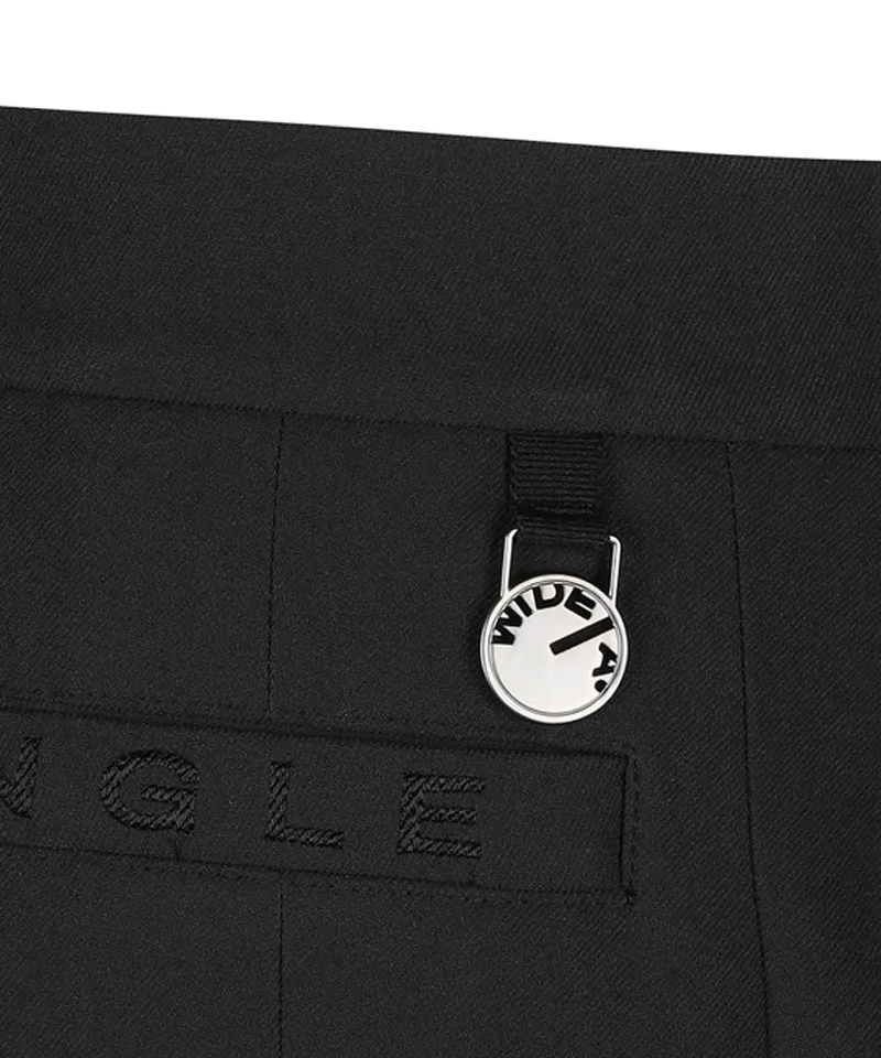 WideAngle: Co Basic Pleated Culotte L - Black
