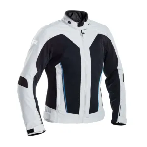 Women Motorcycle Jacket Richa Airstream-X Jacket, Gray/Black