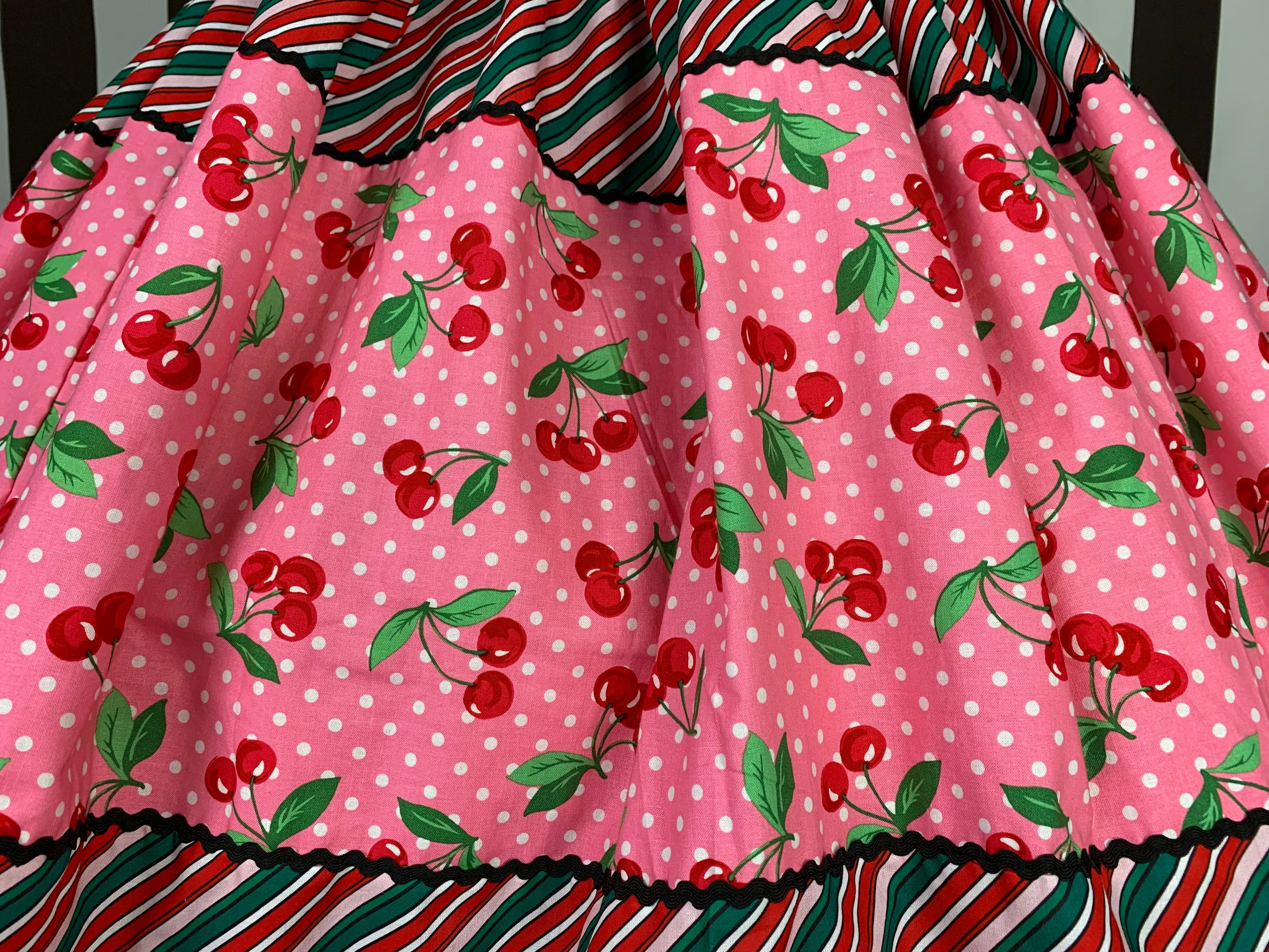 Wrapped in cherries skirt