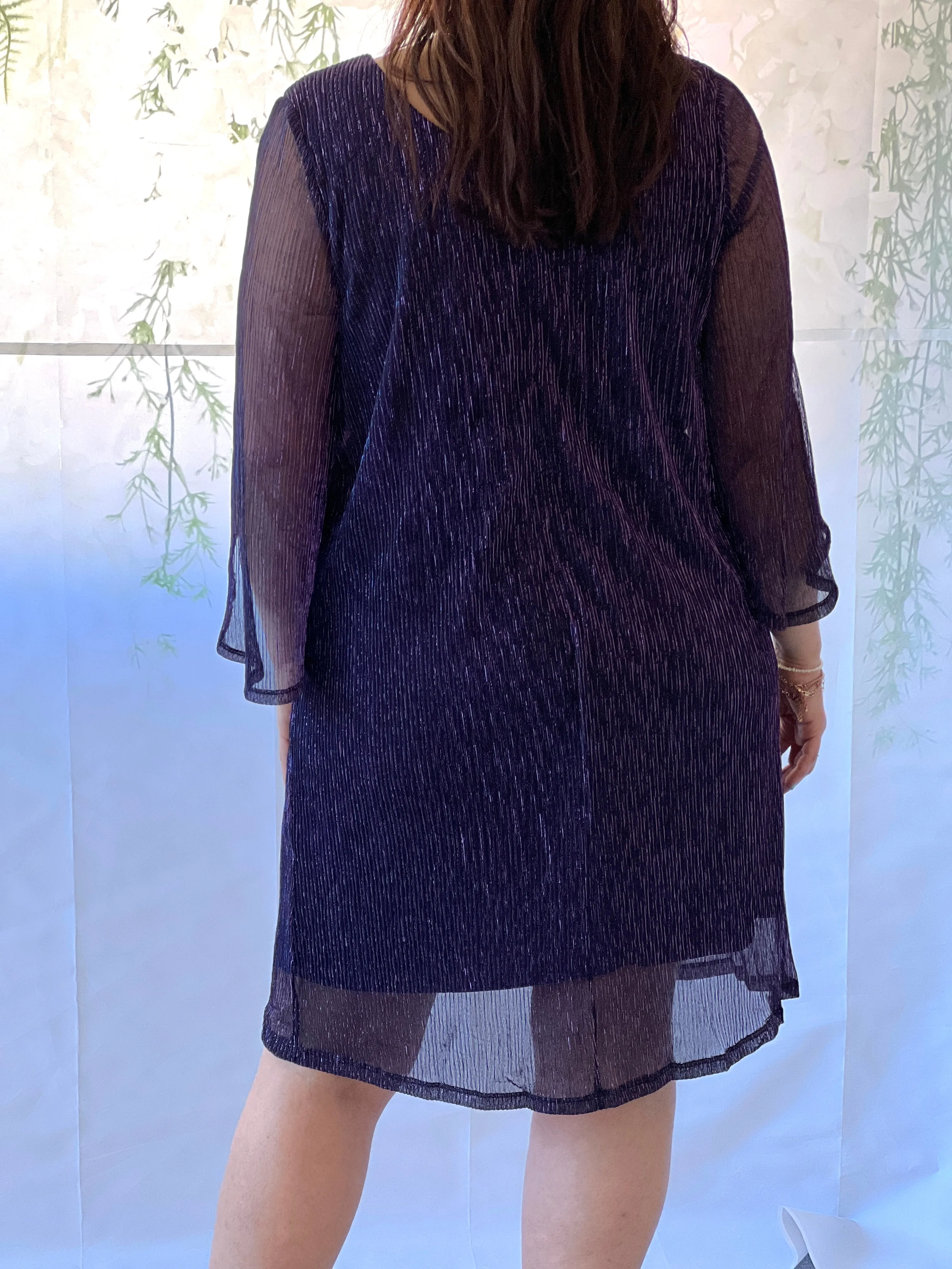 Xandria Purple Evening Dress