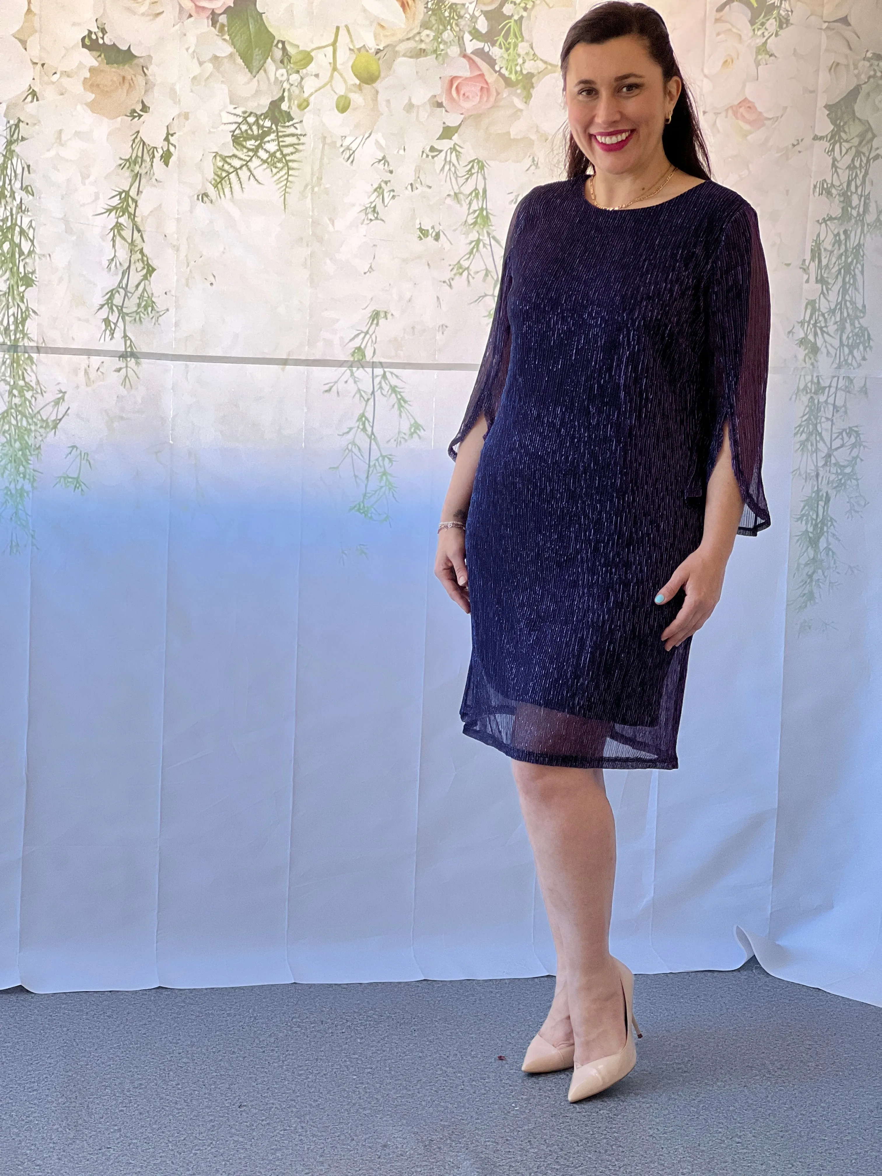 Xandria Purple Evening Dress