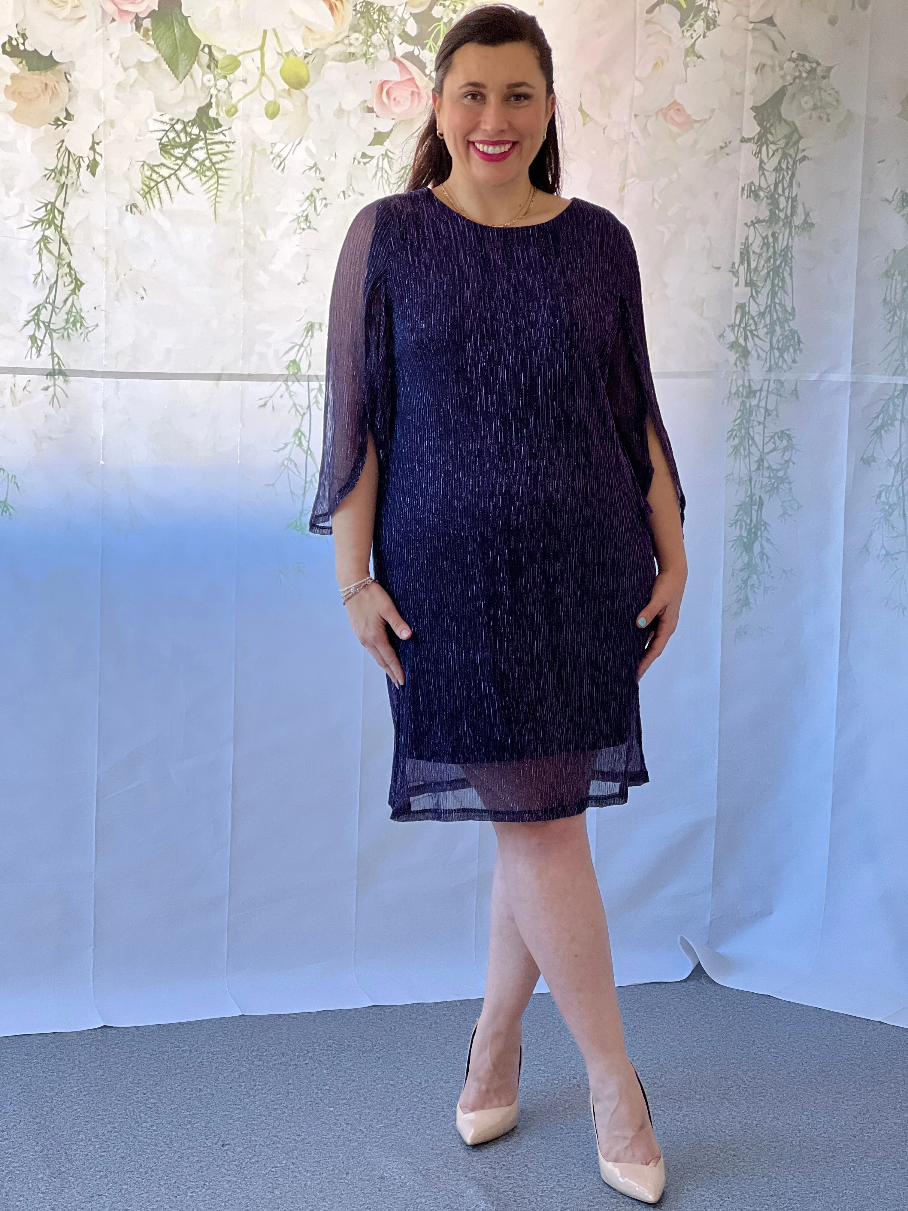 Xandria Purple Evening Dress