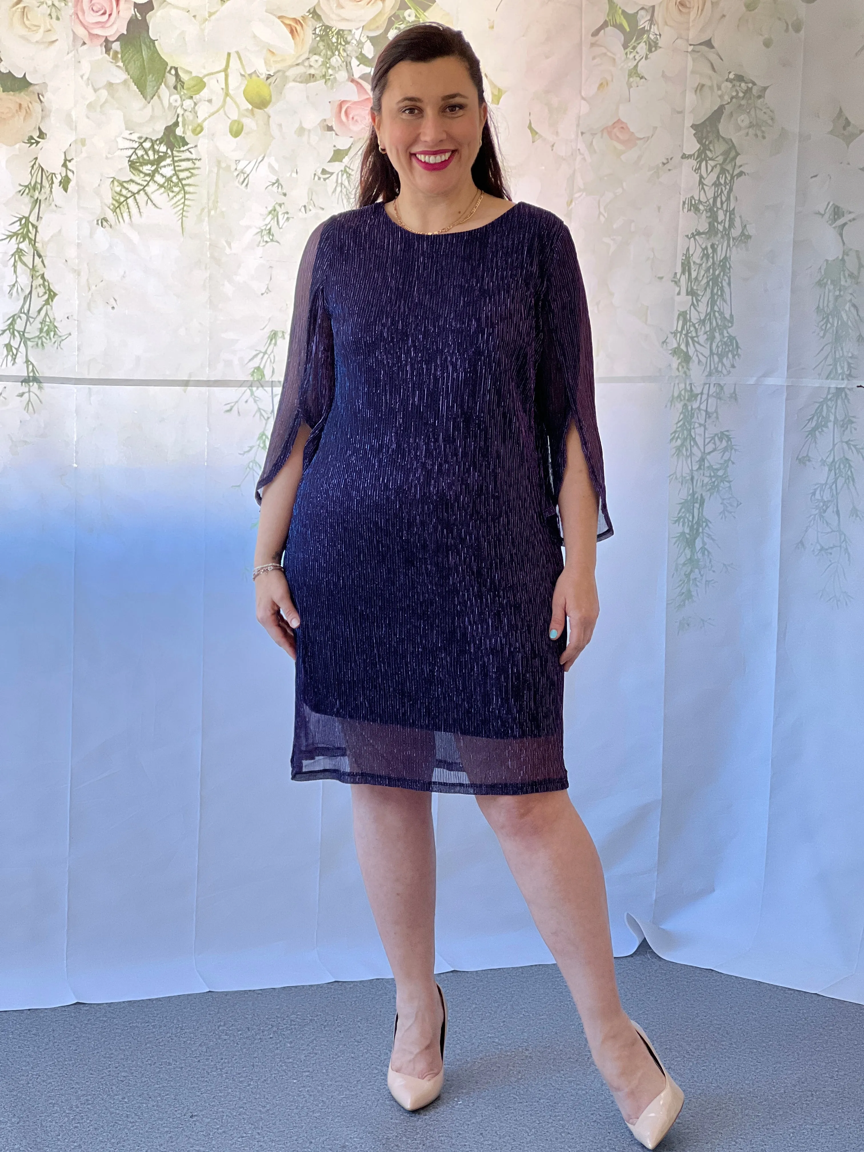 Xandria Purple Evening Dress