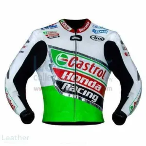 ZMJ-004 Customized Motorcycle Leather Jacket