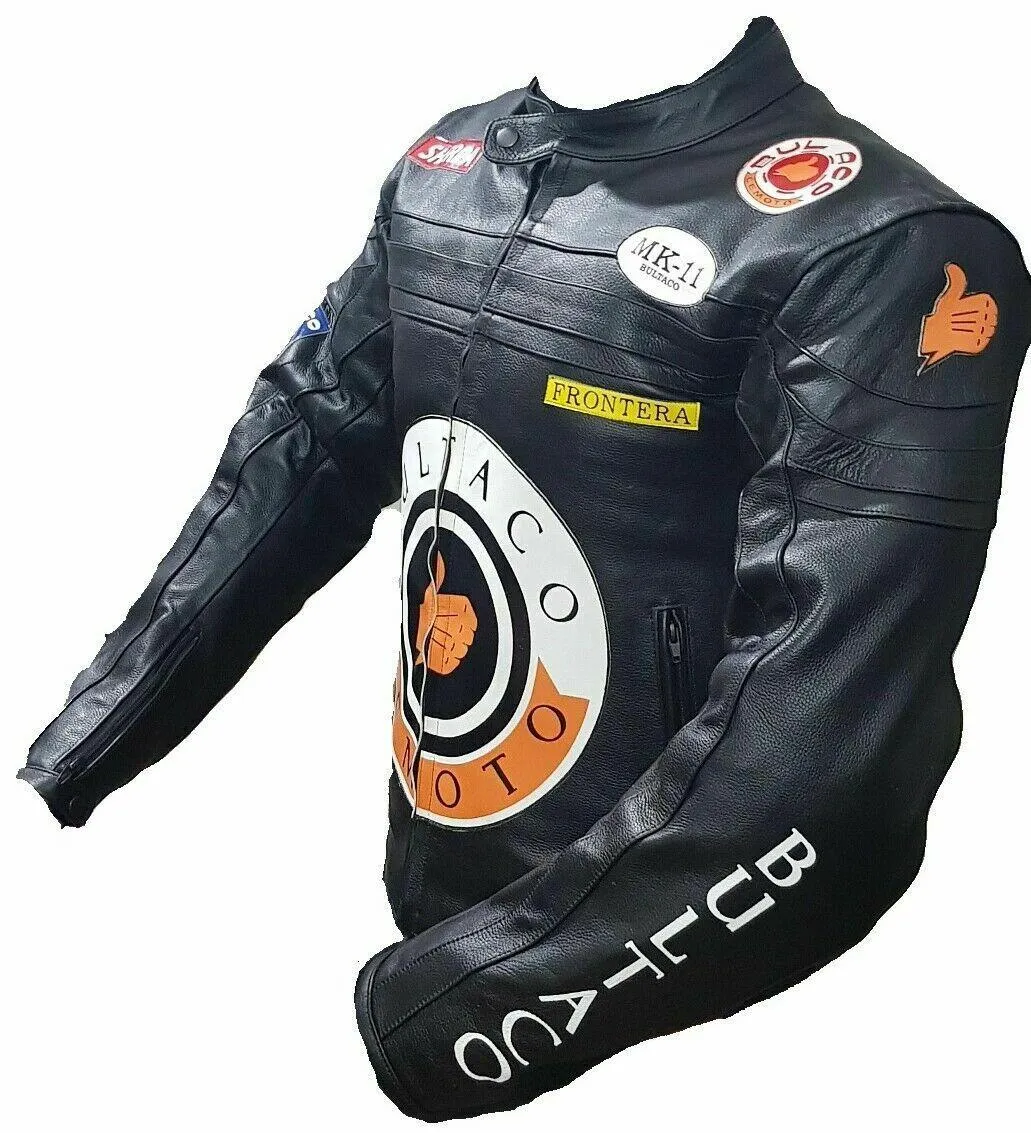 ZMJ-032 Customized Motorcycle Leather Jacket
