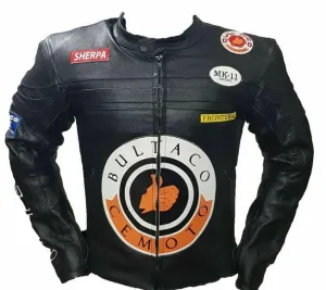 ZMJ-032 Customized Motorcycle Leather Jacket