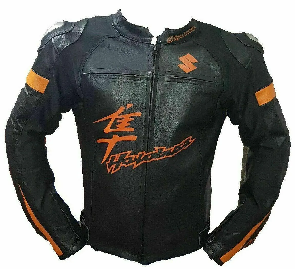 ZMJ-056 Customized Motorcycle Leather Jacket